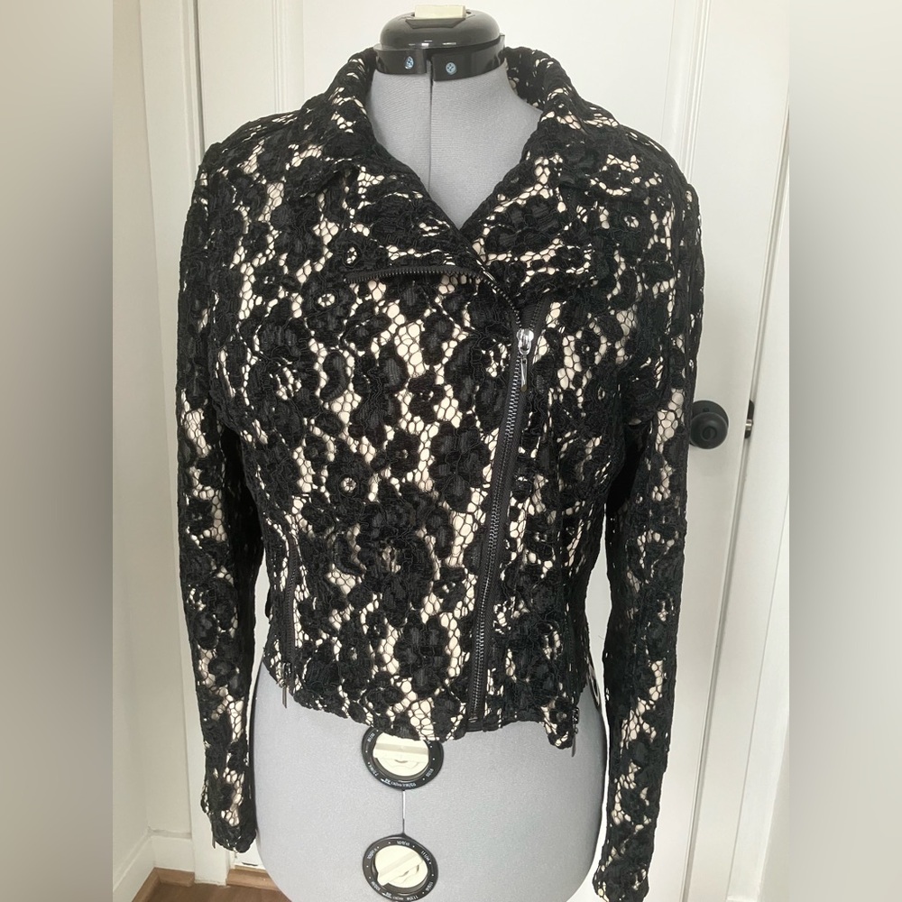 WHBM Black Lace Women's Jacket
